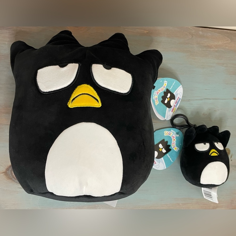 ✨Set of 2✨Badtz Maru Squishmallow buddies!